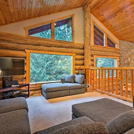 Riverfront Gold Bar Log Cabin Near Stevens Pass! Dış mekan fotoğraf