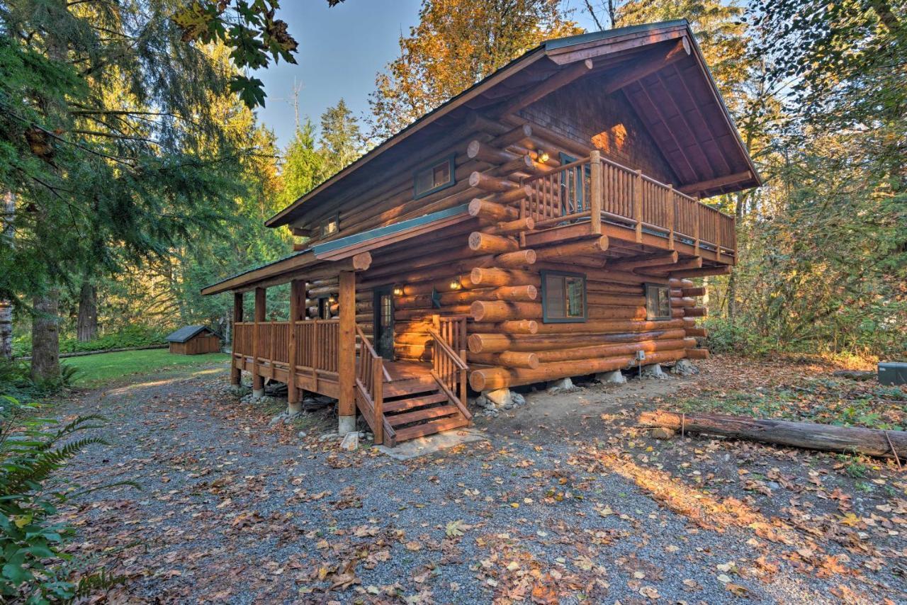 Riverfront Gold Bar Log Cabin Near Stevens Pass! Dış mekan fotoğraf
